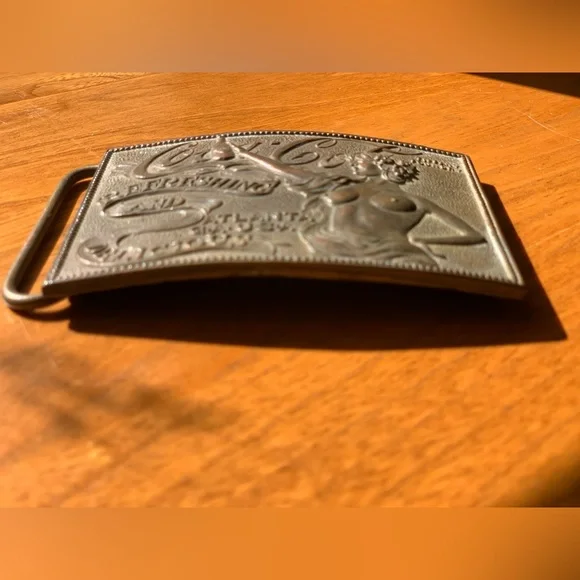 Vintage 1960s-1970s Coca-Cola Belt Buckle *Special Backstory* - Picture 5 of 7